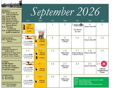 Calendar